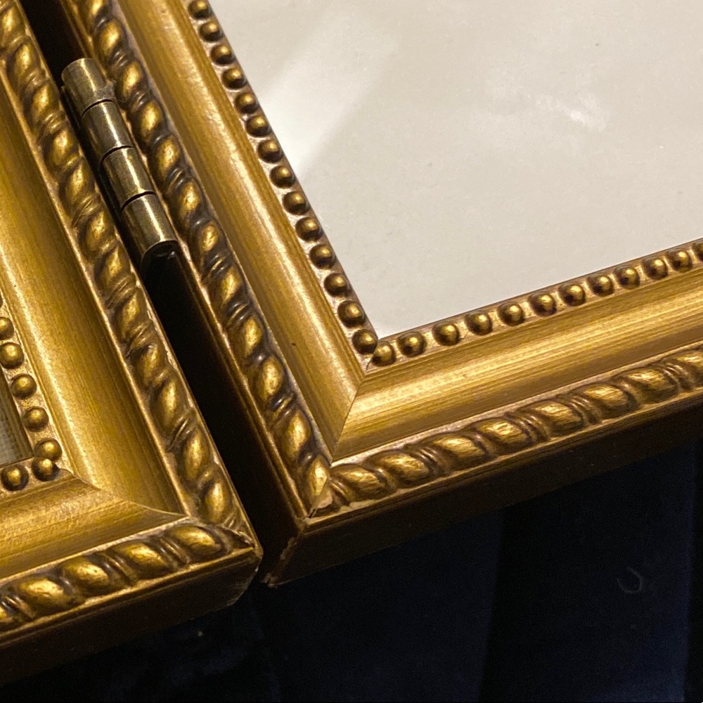 Pottery Barn Kids Keepsake Gold Double Frame - Picture 3 of 6